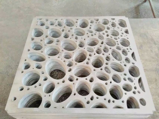 不规则排列冲孔铝板