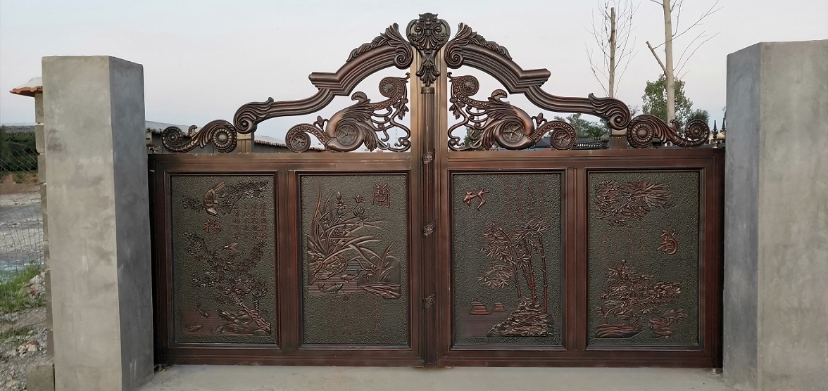 铝艺庭院门(图2)